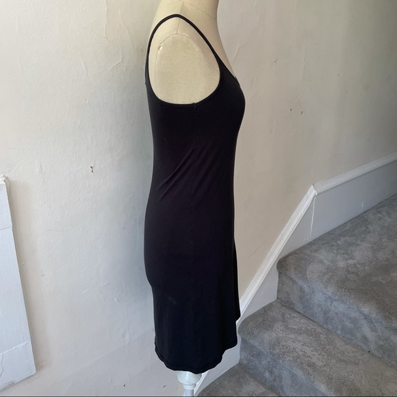 SOLD Calypso St. Barth Stretch Cotton Black Slip Dress - Picture 4 of 8